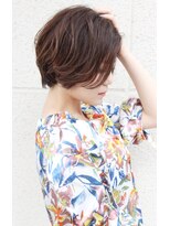 30代40代50代大人可愛いショートボブパーマ