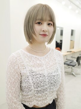 ミル(milu) 【リオン】ボブ/ハイトーン/ミニボブ/レイヤー/四条/河原町