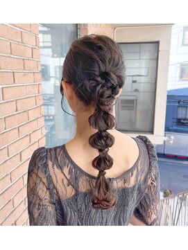 サロンドミルク 原宿(salon de MiLK) あみおろしヘアセット