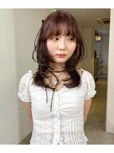 フェミニン×レイヤーカット