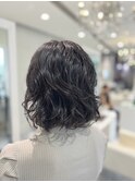 ミディアムパーマ