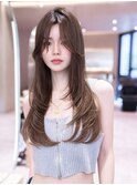 20代30代くびれ顔周りレイヤーカット/美髪質改善/縮毛矯正