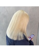 マジコ 原宿(Magico)&nbsp;ボブ/ブロンド/ベージュカラー/ブリーチ/ダブルカラー/原宿