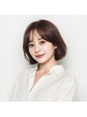 大人かわいい艶髪ボブヘアー