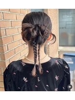 サロンドミルク 原宿(salon de MiLK)&nbsp;カチモリ浴衣ヘアセット【髪質改善/ヘアセット/学割U24/原宿】