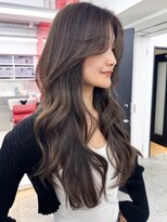 ジルブラン 土浦(JIL BLAN)&nbsp;ハイライトバレイヤージュダブルカラーケアブリーチ20代30代