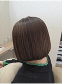 【MU-SE守山店】大人可愛い20代30代40代ハイライト×ボブ