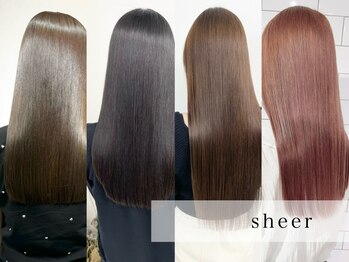 シアー(sheer)の写真/《仙台駅5分》30種類の成分から髪質に合わせて調合するオリジナル処方の髪質改善でくせ毛の悩みも解決♪