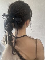 シャルム(charme)&nbsp;編み下ろしポニーテール