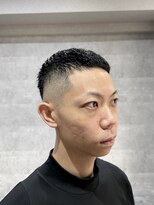 バーバーハウス ラヴィ 阿佐ヶ谷店(Barber House Lavie)&nbsp;クロップ×ハイフェード