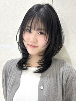アイトーキョーエス 渋谷(AI TOKYO S)&nbsp;ハッシュカット/ミディアムレイヤー/レイヤーボブ/渋谷