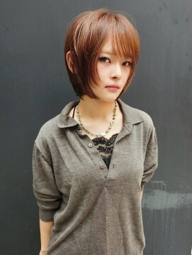 ノラ シブヤ(NORA) ★ショートカットショートウルフウルフレイヤーシャギーショート