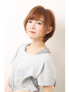 キュリオ 尾山台(curio) curio（キュリオ）尾山台/自由が丘 小顔に見えるショートボブ