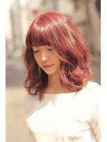 オーガスタ ヘア デザイン(Augusta hair design)&nbsp;【Augusta hairdesign】アンニュイセミディ×ピンクカラー