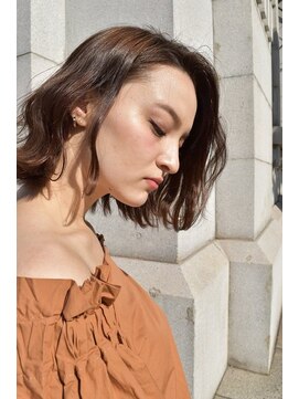 グラマシー アレックス(Gramercy alex) ふんわりカール×イノセントカラーボブ