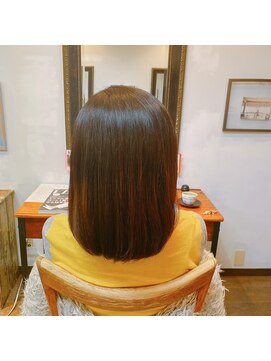 ミーノ(mｉｅｎｏ) 【髪質改善】お手入れ簡単◎まとまる艶髪に【自由が丘/目黒区】