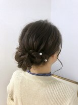 シアン(CYAN)&nbsp;結婚式ヘアアレンジ