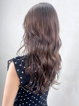 アルバム 銀座(ALBUM GINZA) モカベージュ_ココアブラウンフリンジウェーブ_ba303671