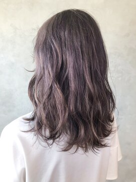 アイティー バイ アルバム 浦和店(IT by ALBUM) ミルクティーピンクグレージュカラーレイヤーロング_ba242271