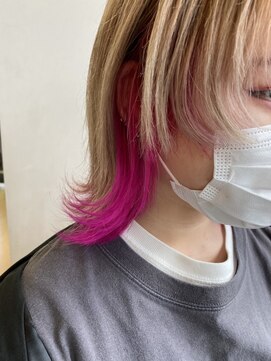 シャンプーボーイ 佐世保駅前店(SHAMPOO BOY) 個性派インナーピンク