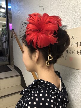 ヘアーブティック アート21ハーツ店 結婚式参加ヘアメイク&着付け