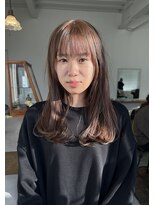 フィル(fil)&nbsp;セミロング／ラベンダーグレージュ