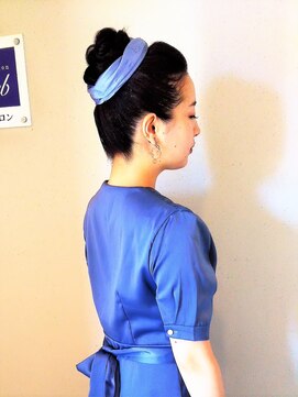 横濱ハイカラ美容院(haikara美容院) パーティヘアセット 50年代風