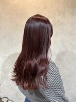 ヘアスペースブルーム エボリューション 庄内店(HAIR SPACE BLOOM evolution) 【庄内/ヘアカラー】チェリーピンク・暖色カラー