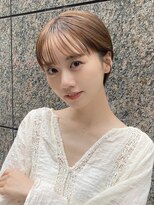 ピークアブー アヴェダ 池袋東武(PEEK-A-BOO AVEDA) 丸みショート、シースルーバング、大人可愛い、似合わせカット