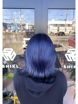 シキ(SHIKI)&nbsp;ice blue × black