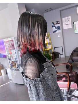 ダニーコウベ(Danny kobe) セクションカラーのエンドカラー