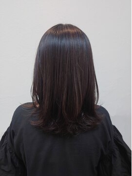 シュク 高円寺(SYUK) 結んでも可愛いミディアムレイヤー【高円寺 中野】