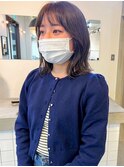 顔周りレイヤースタイル