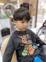 カットハウス パセリ お洒落キッズ☆ツーブロックマッシュ☆<理容室>/メンズ/バーバー