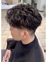 ディータ(Dita)&nbsp;短髪波打ちツイストパーマin大宮メンズカットパーマ美容室