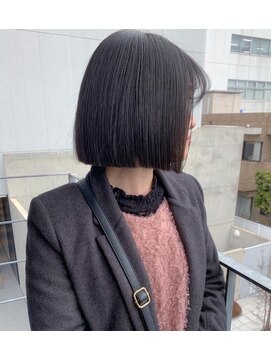 ナループロア ルームー(Nalu pu loa ROOMOO) ゆるまきタッセルカット/タッセルカット/タンバルモリ/韓国ボブ