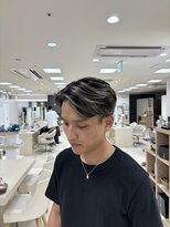 ケンジ 平塚ラスカ店(KENJE) メンズハイライト/メンズバレイヤージュ/ベージュカラー