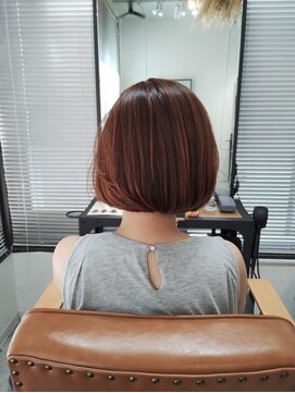 ティダスマイル 吉祥寺店(tida smile) お客様スタイル//艶ボブ