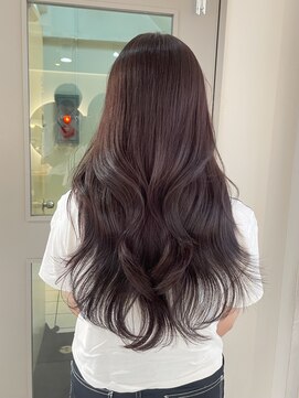 キャンバス バイ ネオリーブ 横浜西口(Canvas by neo.) ピンクレッドブラウン韓国レイヤーカットブリーチなし【横浜】