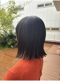 切りぱなしボブ