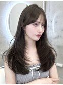 大人可愛い韓国スタイル/ロングレイヤー