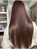 レイヤーボブハイライトブリーチレイヤーハイトーングレージュ