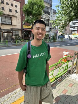 フランクスバーバーリザーブ 人形町店(FRANK’S BARBER RESERVE) メンズナチュラルスキンフェードM