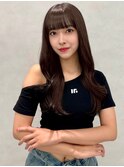レイヤー/ネビージュ/韓国ヘア/イメチェン/縮毛矯正/中野/