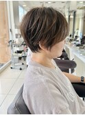 【50代・60代奈良】艶ショートボブ/髪質改善／ミセス/白髪ぼかし