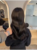 髪質改善ケアカラー×ツヤ巻き