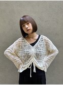 髪質改善トリートメント× ボブスタイル