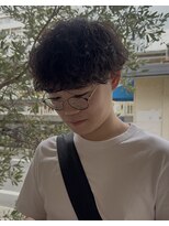 サロン ド ロイ(Salon de Roi)&nbsp;ゆるふわシャドウパーマ神戸柔らか質感ふんわりパーマ神戸