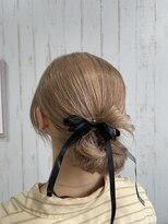 リノアヘアー(Linoa hair)&nbsp;お呼ばれヘアセット ◇シンプルおだんご