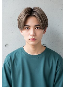 スペス バイ レブラン ヘア(spes by r'e blanc) センターパートスタイル